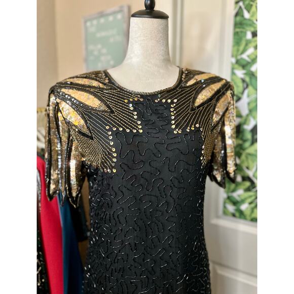 Vintage Stenay Sequin Dress - Picture 2 of 8